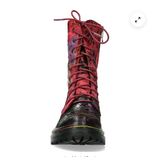 Laura Vita "Kandyo" 3/4 Length Boot in Rouge