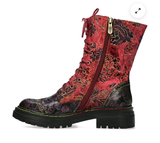 Laura Vita "Kandyo" 3/4 Length Boot in Rouge