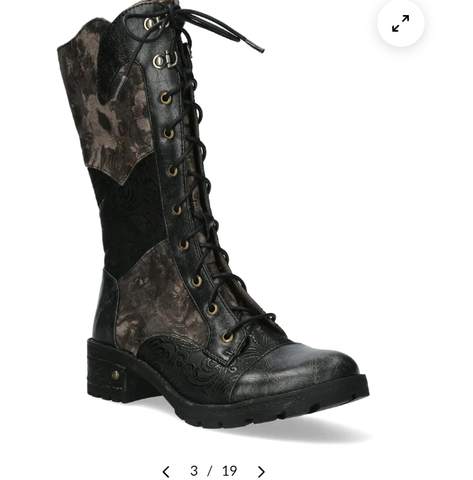 Laura Vita Ncorail 3/4 Length Leather Boot