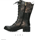 Laura Vita Ncorail 3/4 Length Leather Boot