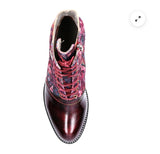 Laura Vita Alice Ankle Boot in Wine