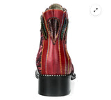 Laura Vita Alice Ankle Boot in Wine