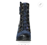 Laura Vita Alcbaneo Ankle Boot in Marine