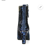 Laura Vita Alcbaneo Ankle Boot in Marine