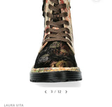 Laura Vita Incaso Ankle Boot In Bronze