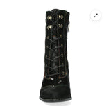Laura Vita Onaelo Ankle Boot in Charbon