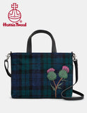 Yoshi Highland Thistle/ Harris Tweed Multi-Way Grab Bag