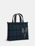 Yoshi Highland Thistle/ Harris Tweed Multi-Way Grab Bag