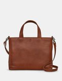 Yoshi Hampton Multiway Grab Bag in Brown Leather