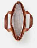 Yoshi Hampton Multiway Grab Bag in Brown Leather