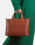Yoshi Hampton Multiway Grab Bag in Brown Leather