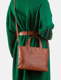 Yoshi Hampton Multiway Grab Bag in Brown Leather