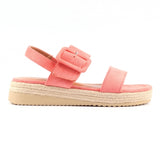 Lunar Amelia Platform Sandal In Coral