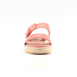 Lunar Amelia Platform Sandal In Coral