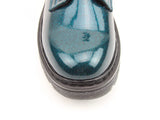 Heavenly Feet Justina Ankle boot in Ocean Glitter
