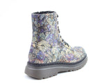 Heavenly Feet Eva Ankle Boot in Purple