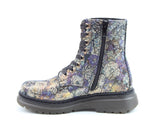 Heavenly Feet Eva Ankle Boot in Purple