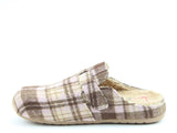 Heavenly Feet Pixie Slippers in Pink Check