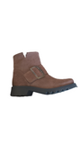 Fly London Riley Ankle Boot in Taupe Suede 