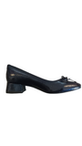 Tamaris Navy Patent Ballerina Pump 