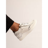 Lunar Bailey Animal Print/White Trainer