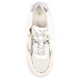 Lunar Bailey Animal Print/White Trainer