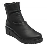 Lotus Adlee Wedge Ankle Boot in Black