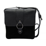 Lotus Miley Black Leather Cross Body Bag