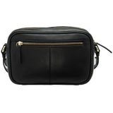 Lotus Vardy Black Leather Camera Bag