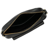 Lotus Vardy Black Leather Camera Bag