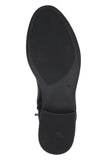 Caprice Two Tone Knee Length Black/Tan Leather Boots