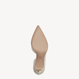 Tamaris Champagne Court Shoe/Heeled Pump