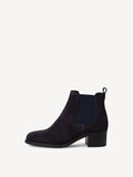 Tamaris Navy Suede Ankle Boot