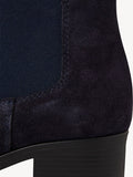 Tamaris Navy Suede Ankle Boot