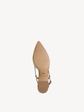 Tamaris Natural Combination Sling-Back Pump
