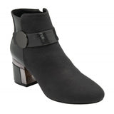 Lotus "Kirsty" Block Heeled Ankle Boot in Grey