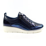 Lunar "Kiley" Blue Wedge Trainer