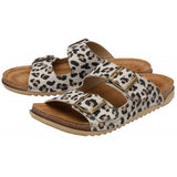 Lotus Rome Leopard  Print Sandal