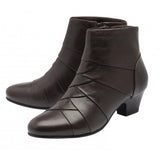 Lotus Tara Brown Leather ankle Boot