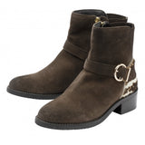 Lotus Trella Brown Suede Ankle Boot