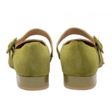 Lotus Verbena Mary Jane Shoes in Citronelle