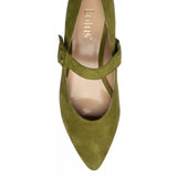 Lotus Verbena Mary Jane Shoes in Citronelle