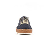 Lunar Maddison Blue Suede Plimsoll