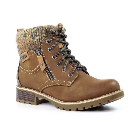 Lunar Millie Waterproof Ankle Boot In Tan