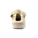 Lunar Naples Mule style Slipper in Beige