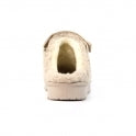 Lunar Naples Mule style Slipper in Beige