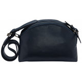 Lotus Faith Navy Leather Bag