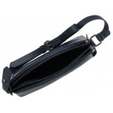 Lotus Faith Navy Leather Bag