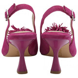Lotus Caterina Pink Suede Court Shoe