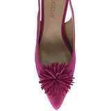 Lotus Caterina Pink Suede Court Shoe